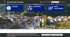 Desktop Screenshot of gaibiel.es