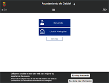 Tablet Screenshot of gaibiel.es